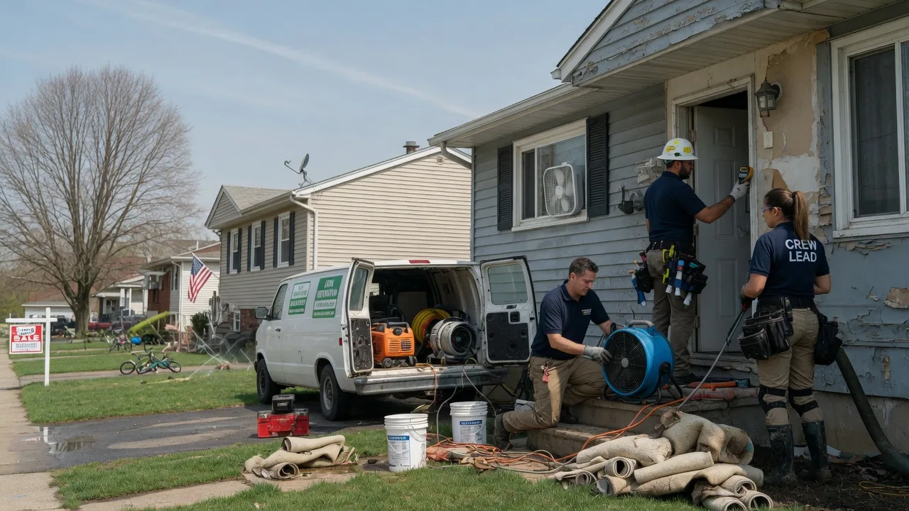 Flood Cleanup in Vienna, ME near me