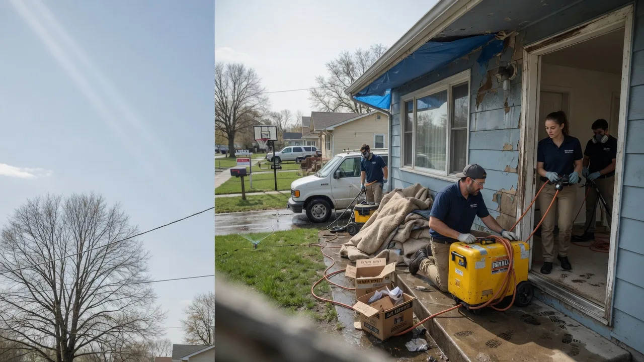 Basement Flood Cleanup in Vienna, ME near me